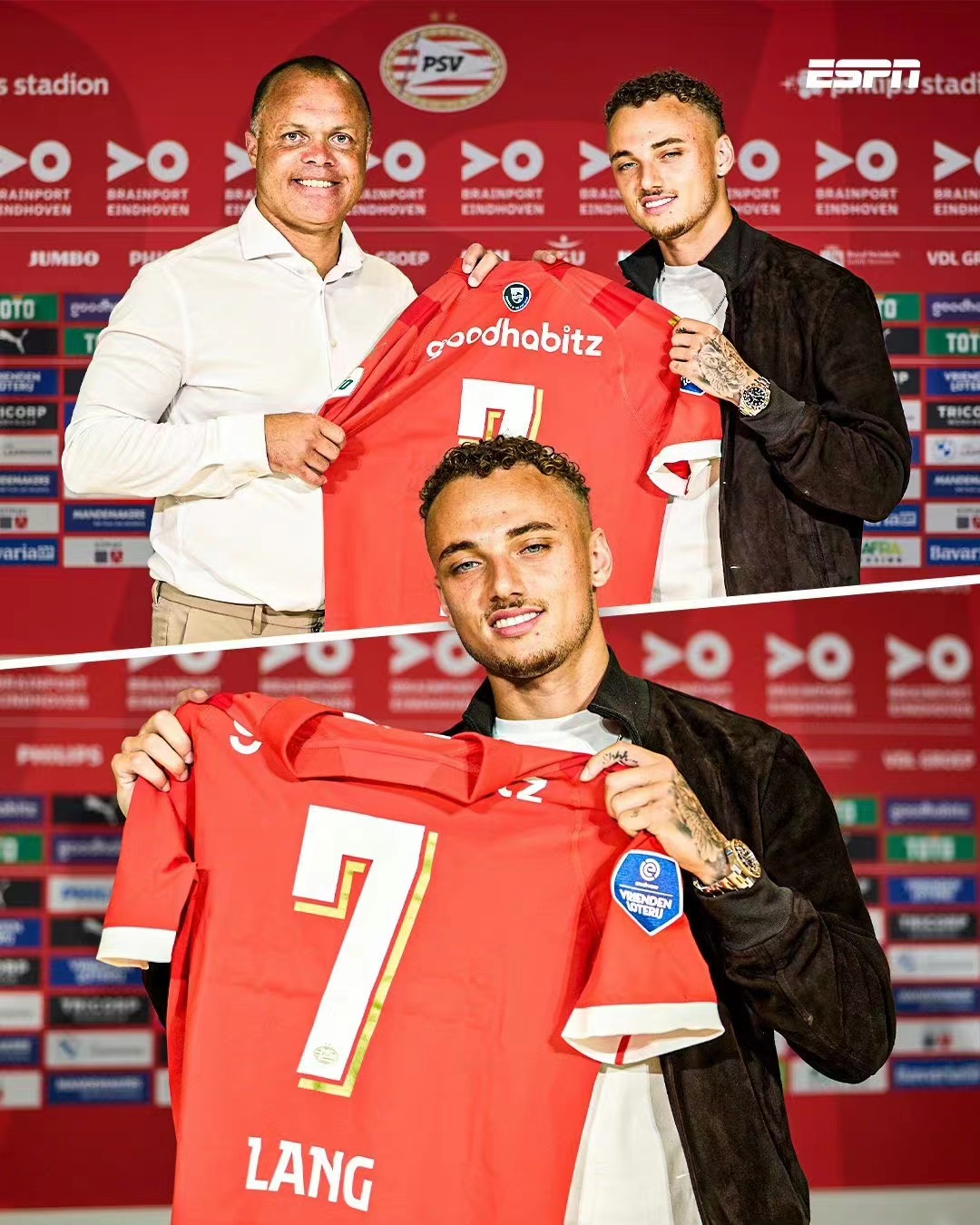 Noa Langs ankomst udløser potentialet og antænder PSV Eindhoven